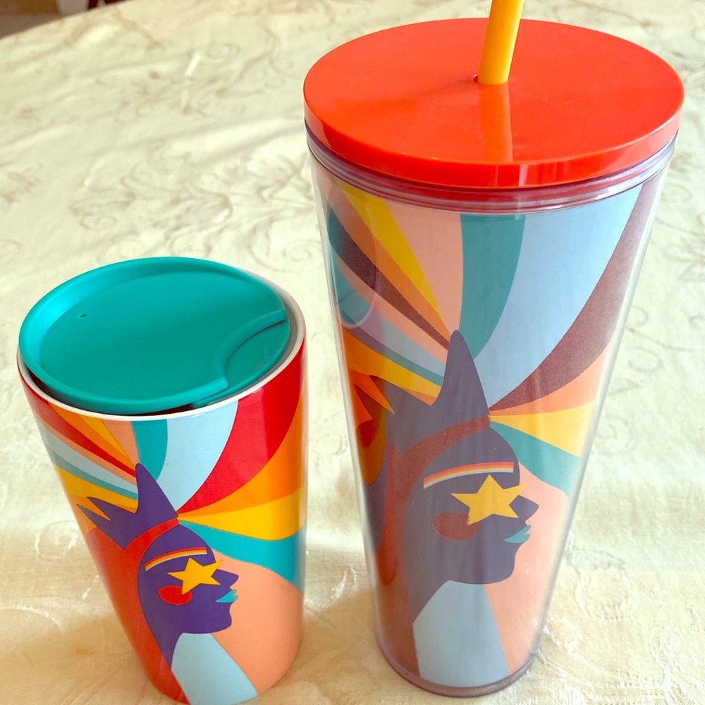 Starbucks 2020 Rainbow Hot & Cold Tumblers